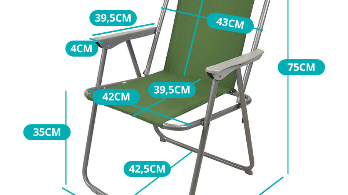 Timeless Tools Horgász szék, 2 db