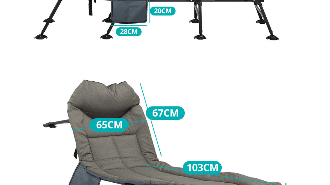 Timeless Tools Kempingágy összecsukható kivitelben