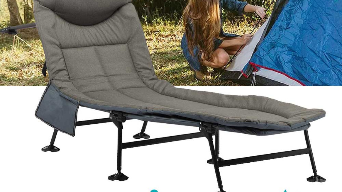 Timeless Tools Kempingágy összecsukható kivitelben