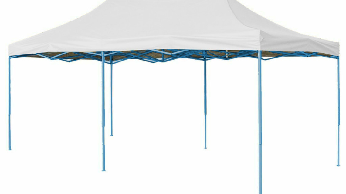 Timeless Tools Összecsukható kerti pavilon több típusban-2,9x5,7 méteres-fehér-pavilon