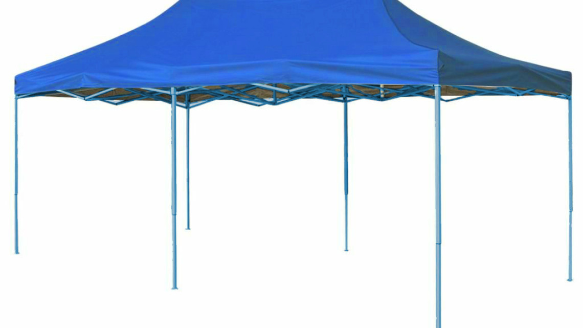 Timeless Tools Összecsukható kerti pavilon több típusban-2,9x5,7 méteres-kék-pavilon