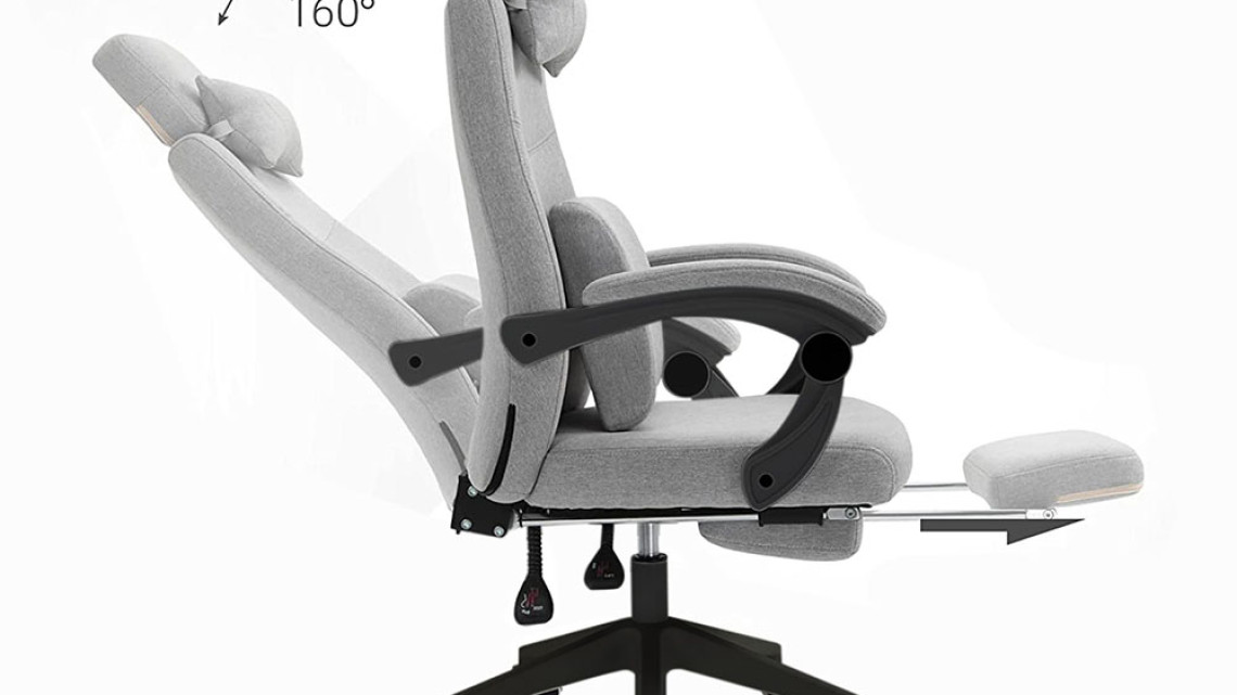 Timeless Tools Fejtámlás irodai forgószék - több színben-világos szürke