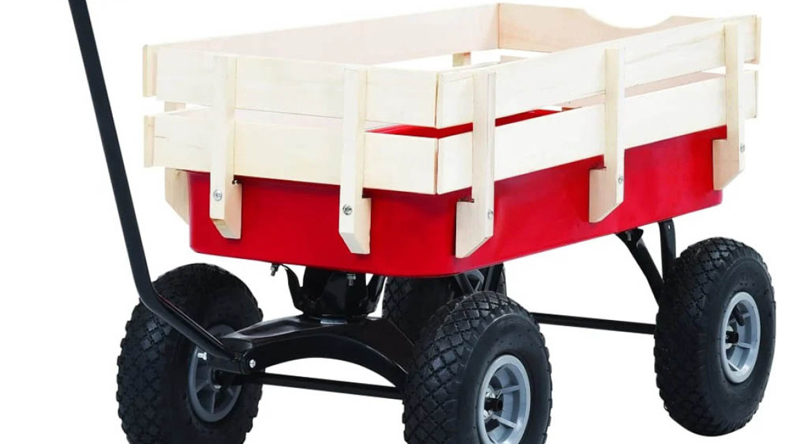 Timeless Tools Fém, kerti kézikocsi 2 típusban-150 kg teherbírás