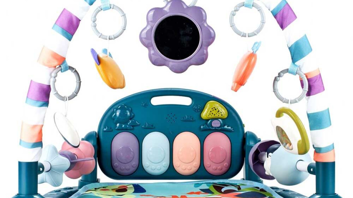 Timeless Tools Zongorás játszószőnyeg - több típusban-kék