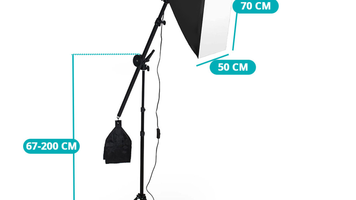 Timeless Tools Stúdió világítás táskával