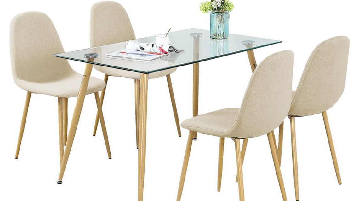 Timeless Tools 4 db szövetborítású szék, több színben-bézs