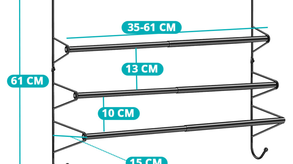 Timeless Tools Törölközőtartó ajtóra