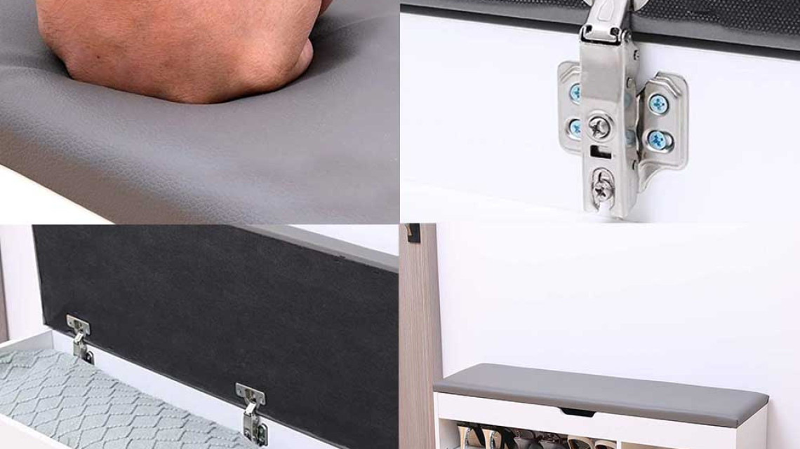 Timeless Tools Cipőtároló pad párnázott üléssel