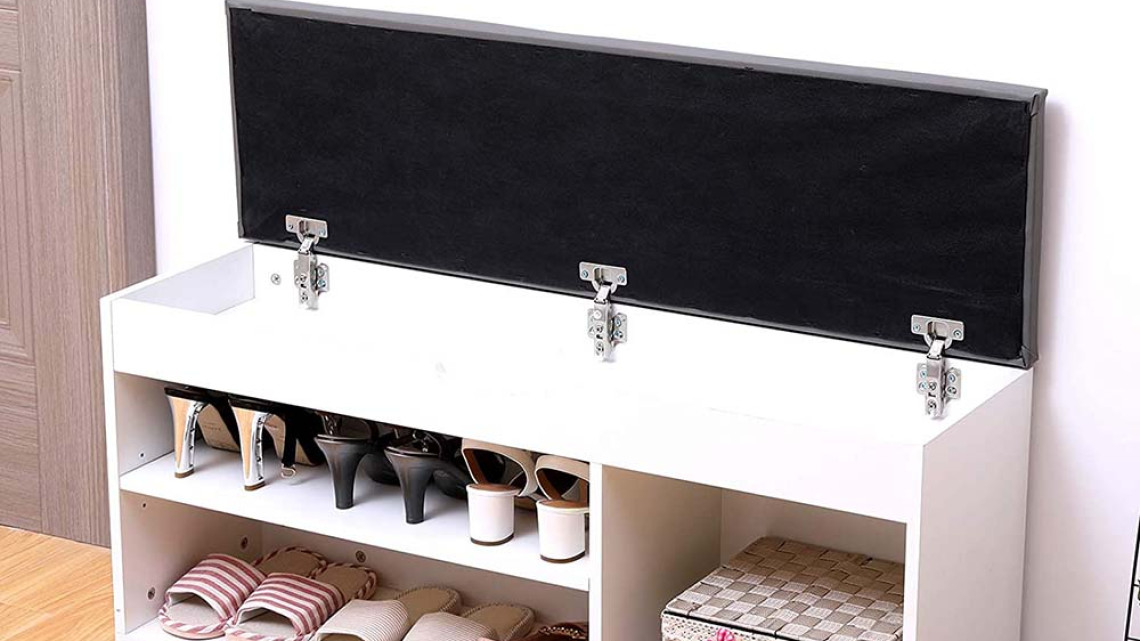 Timeless Tools Cipőtároló pad párnázott üléssel