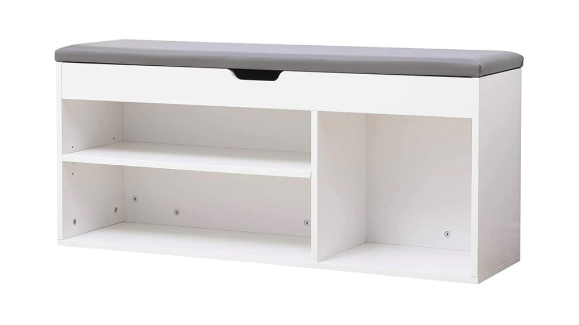 Timeless Tools Cipőtároló pad párnázott üléssel