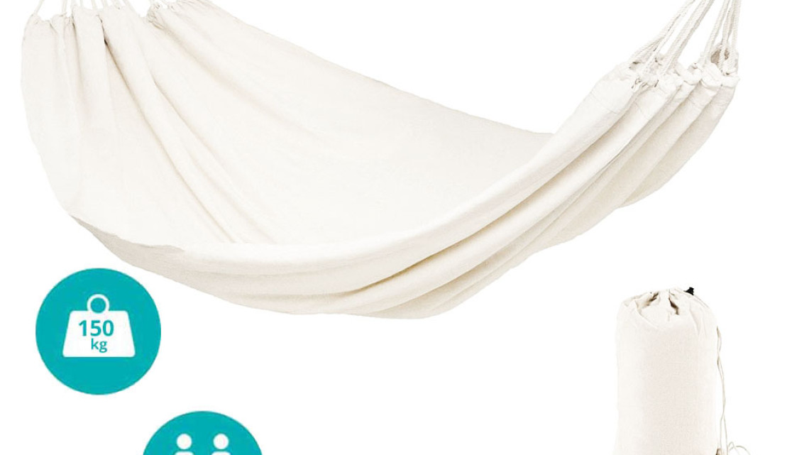 Timeless Tools Kétszemélyes függőágy-natúr