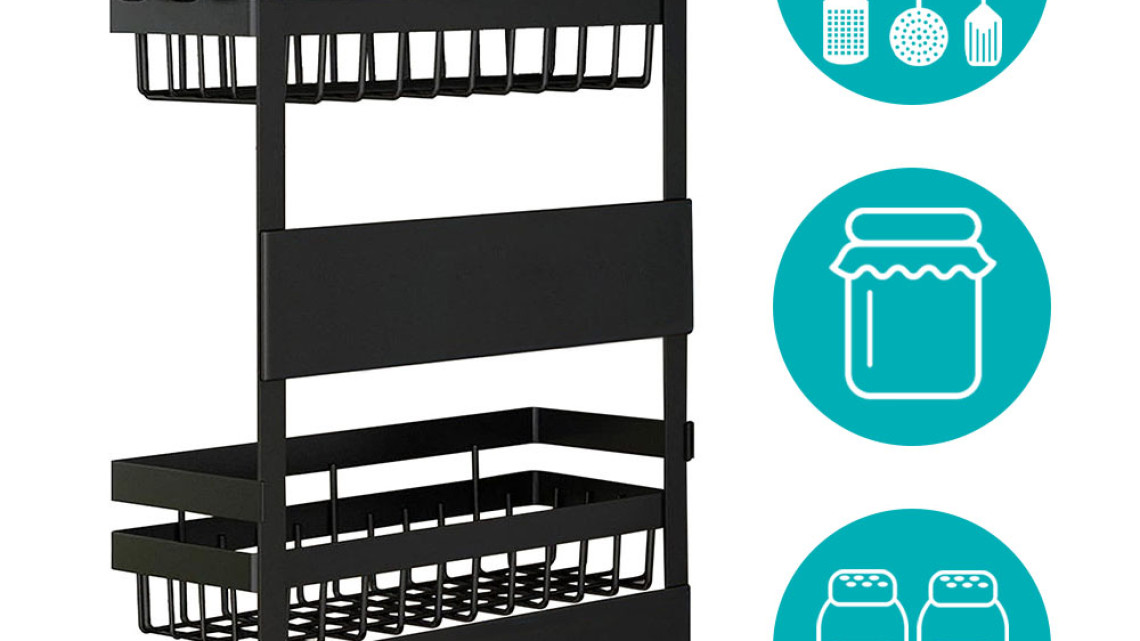 Timeless Tools Mágneses konyhai polc