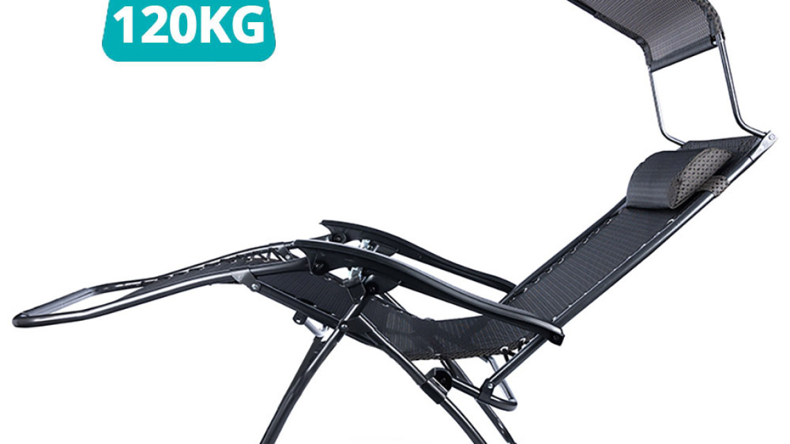 Timeless Tools Zéró gravitáció szék napellenzővel és pohártartóval 2 db, több színben-fekete