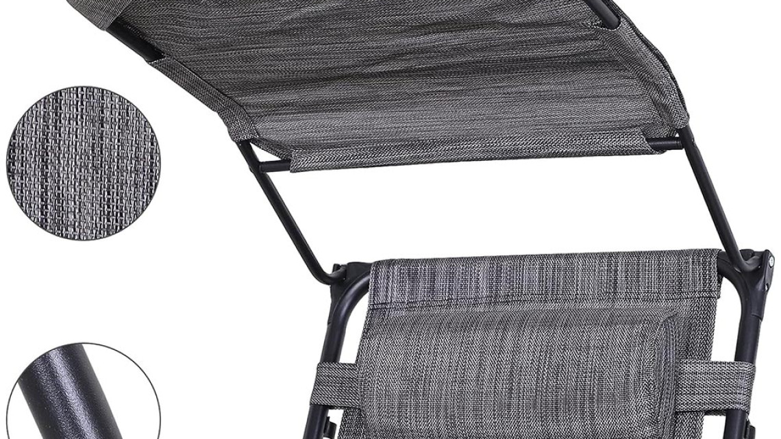 Timeless Tools Zéró gravitáció szék napellenzővel és pohártartóval 2 db, több színben-szürke