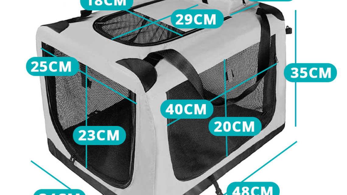 Timeless Tools Összehajtható kisállathordozó táska, több típusban-S méret