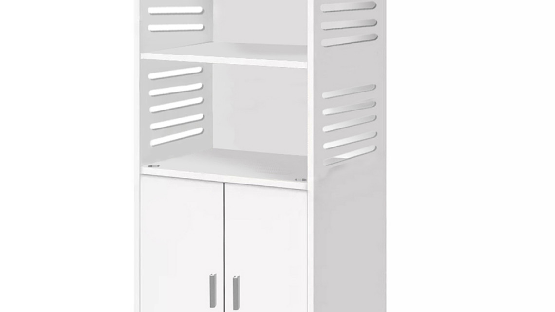 Timeless Tools Kis méretű fürdőszobai szekrény, fehér