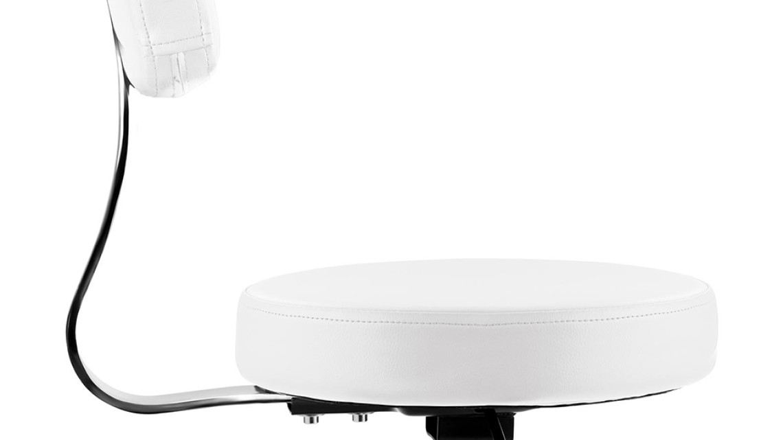 Timeless Tools Háttámlás kozmetikai szék, több színben-fehér