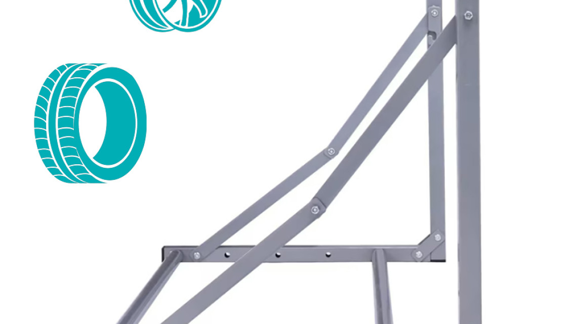 Timeless Tools Falra szerelhető gumiabroncs tartó állvány