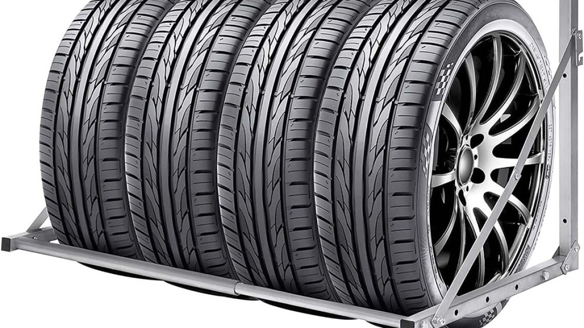 Timeless Tools Falra szerelhető gumiabroncs tartó állvány