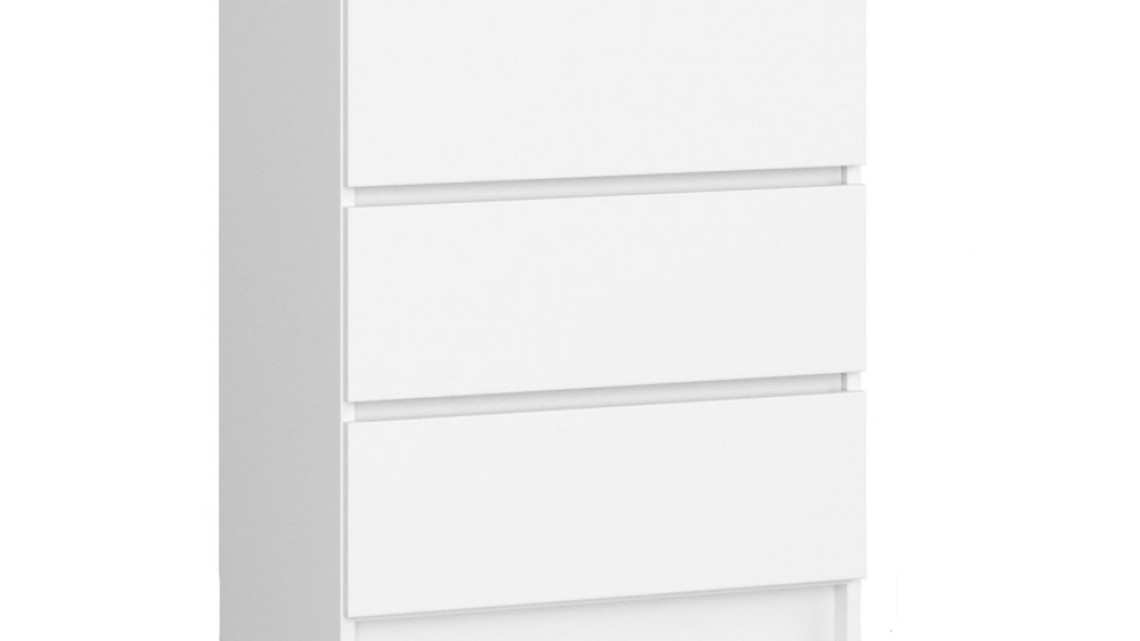 Timeless Tools 3 fiókos komód fehér 60*77*40 cm