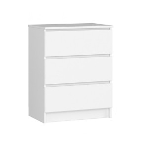 Timeless Tools 3 fiókos komód fehér 60*77*40 cm