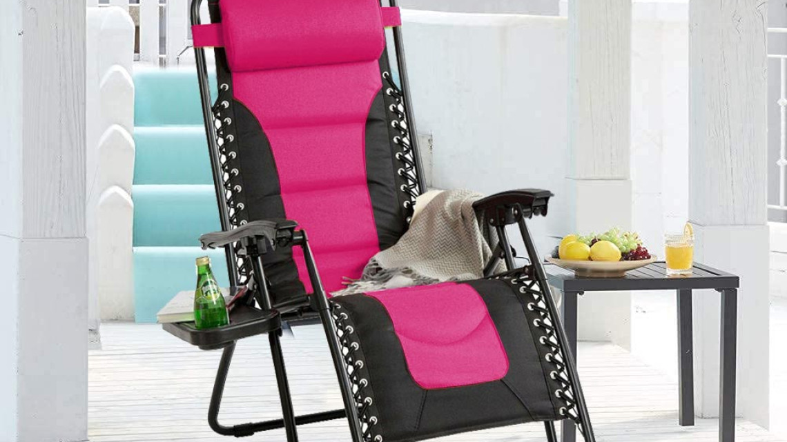 Timeless Tools Delux Zéró gravitációs szék, több színben-pink