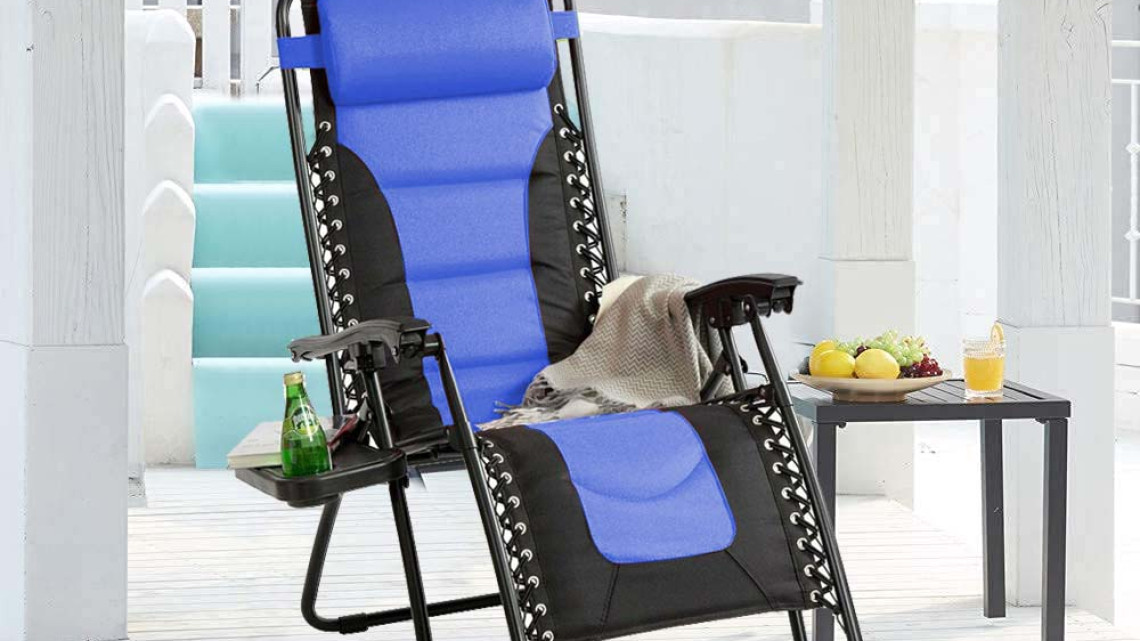 Timeless Tools Delux Zéró gravitációs szék, több színben-kék