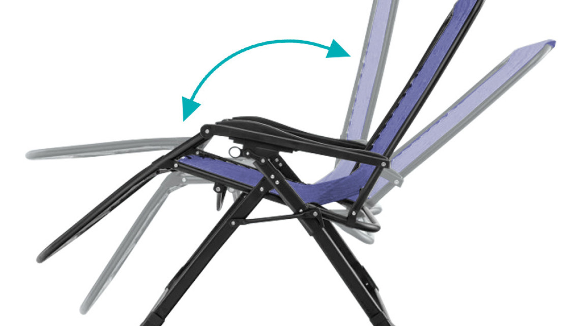 Timeless Tools Párnázott zéró gravitáció szék, több színben-kék