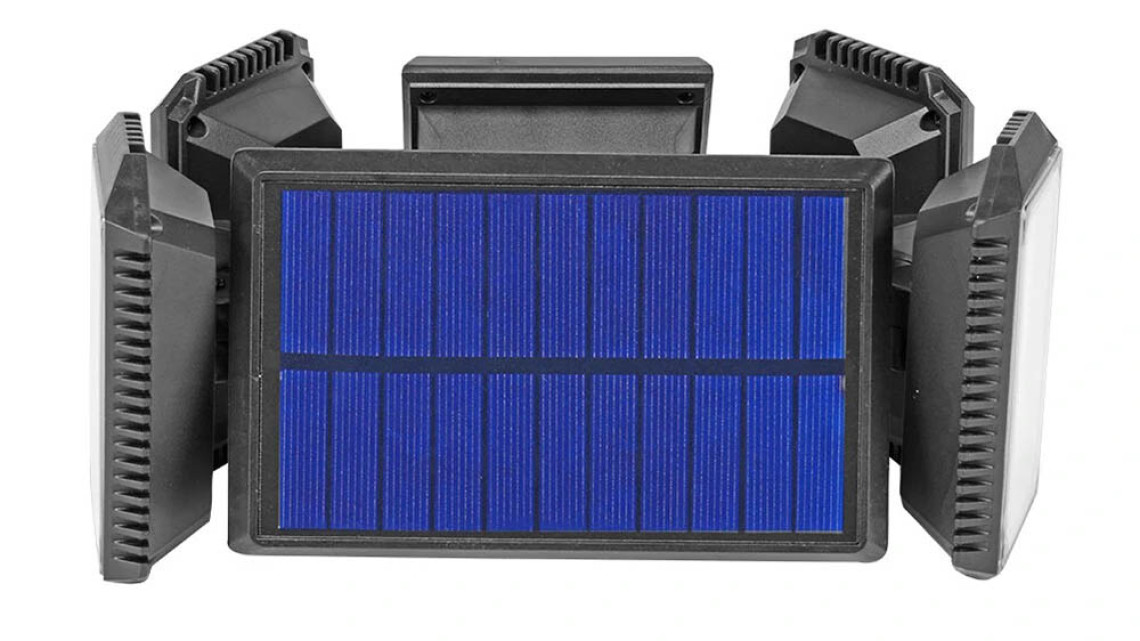 Timeless Tools 5 paneles forgatható 300LED-es szolár lámpa