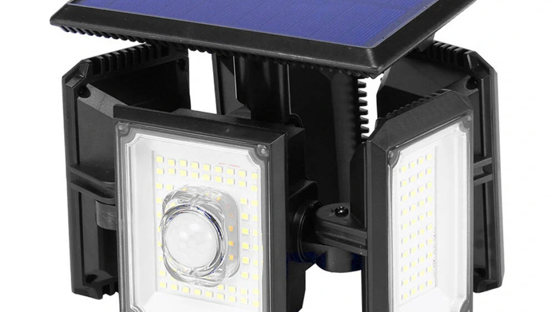 Timeless Tools 5 paneles forgatható 300LED-es szolár lámpa