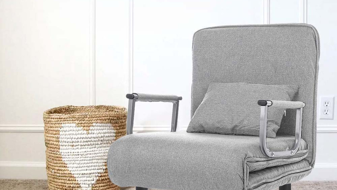 Timeless Tools 2 az 1-ben fotelágy, több színben-világos szürke