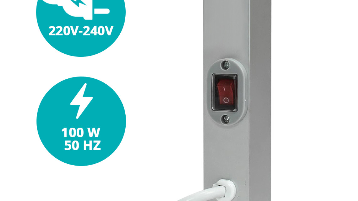 Timeless Tools Rácsos elektromos törölközőszárító