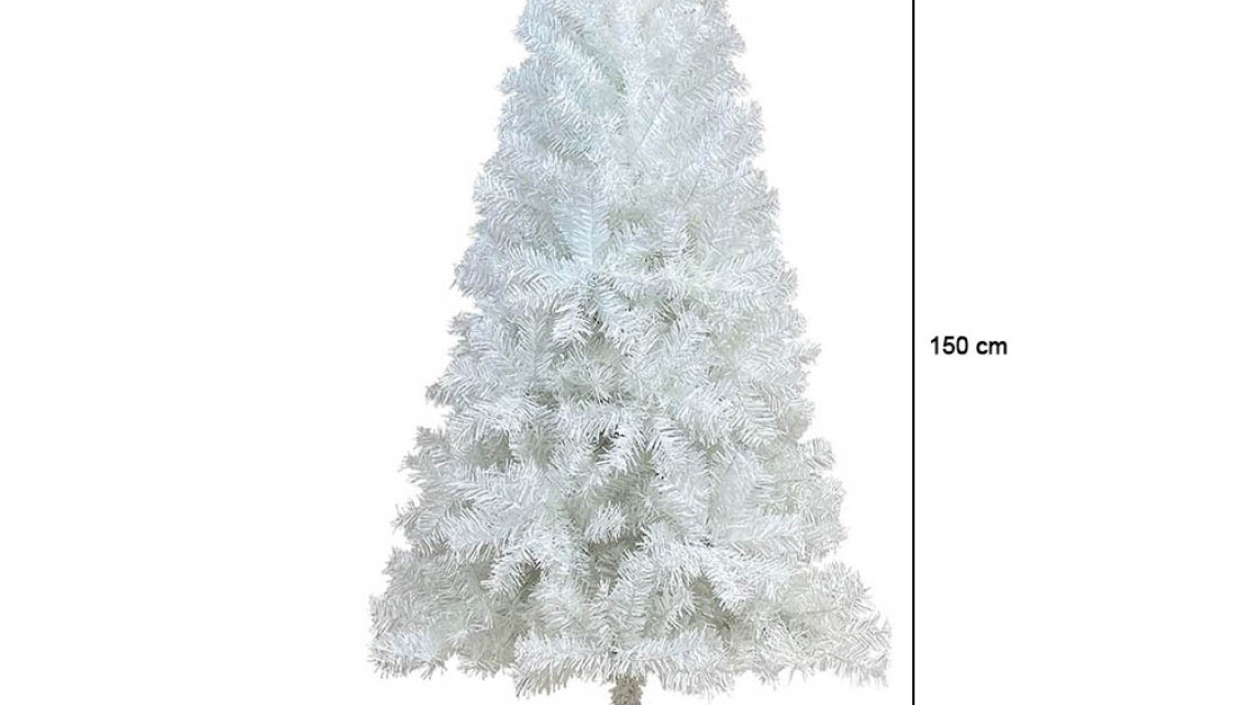 Timeless Tools Fehér műfenyő - több méretben-150 cm-es