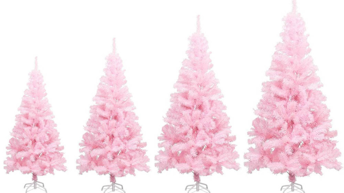 Timeless Tools Rózsaszín műfenyő - több méretben-120 cm-es