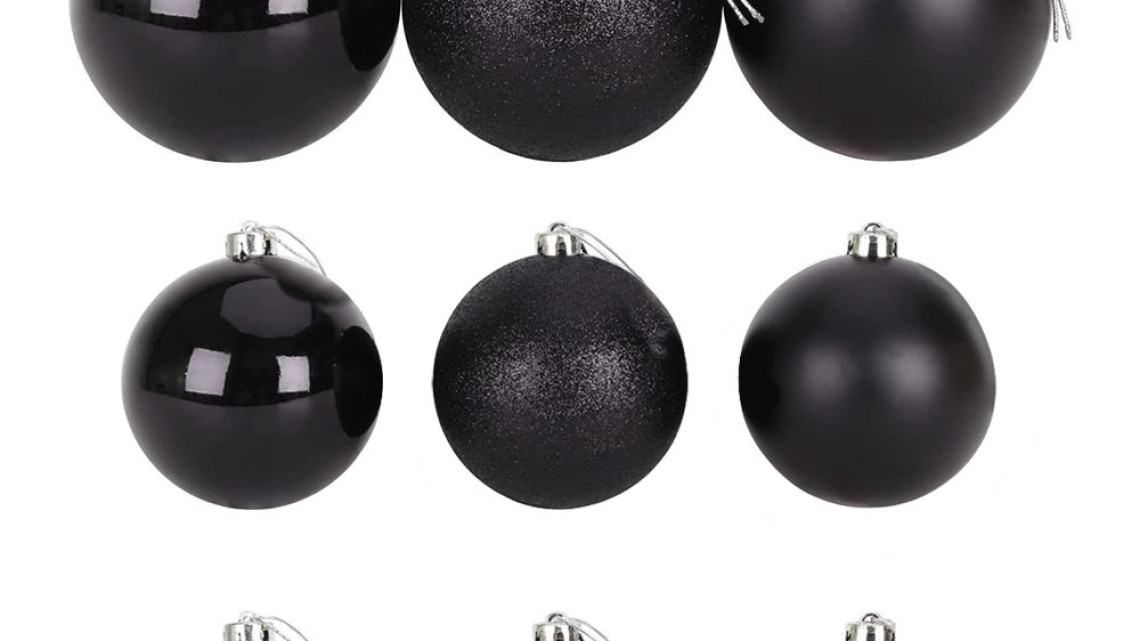 Timeless Tools 112 részes karácsonyfadísz, fekete