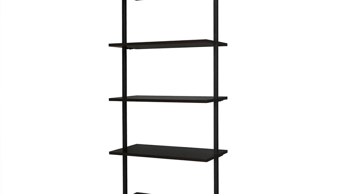 Timeless Tools Falra rögzíthető 5 szintes tároló, fekete