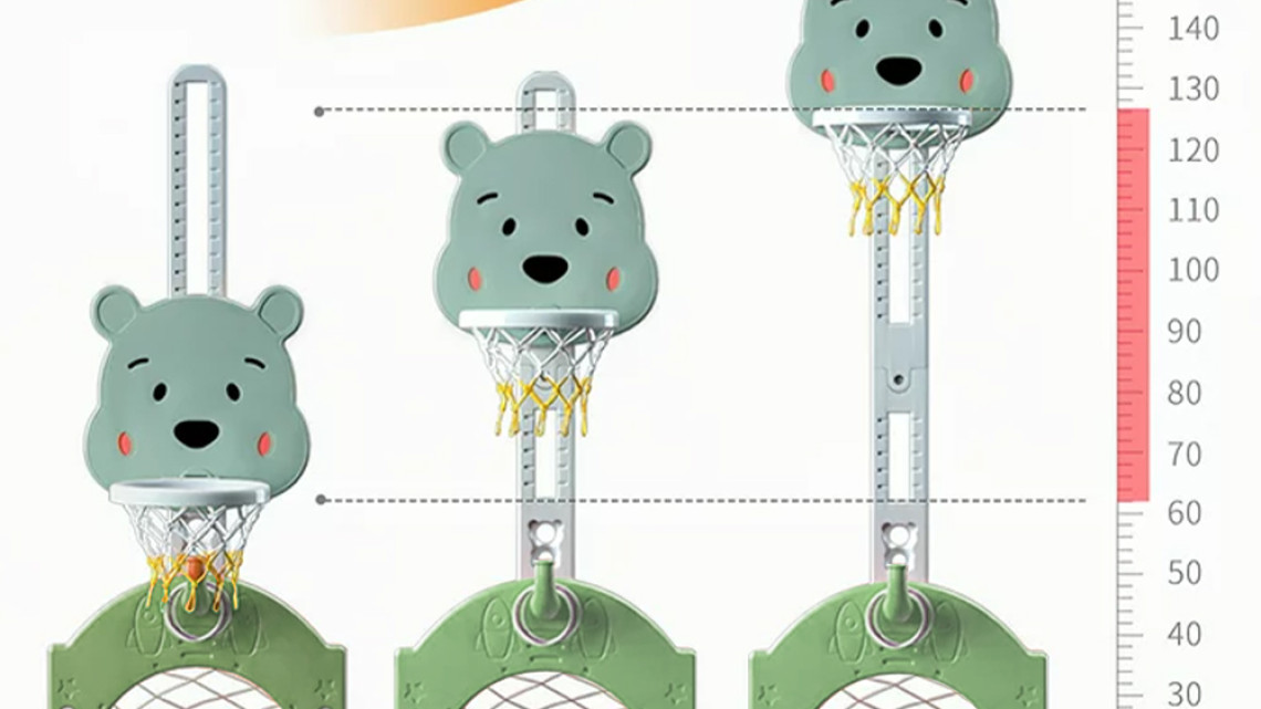 Timeless Tools 4 az 1-ben állítható magasságú gyerek játékszett,  kék-zöld