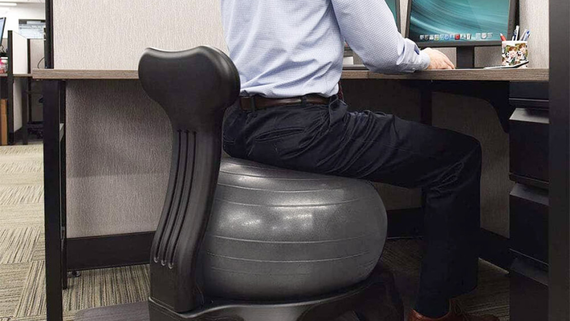 Timeless Tools Fitnesz szék 55 cm labdával, pumpával