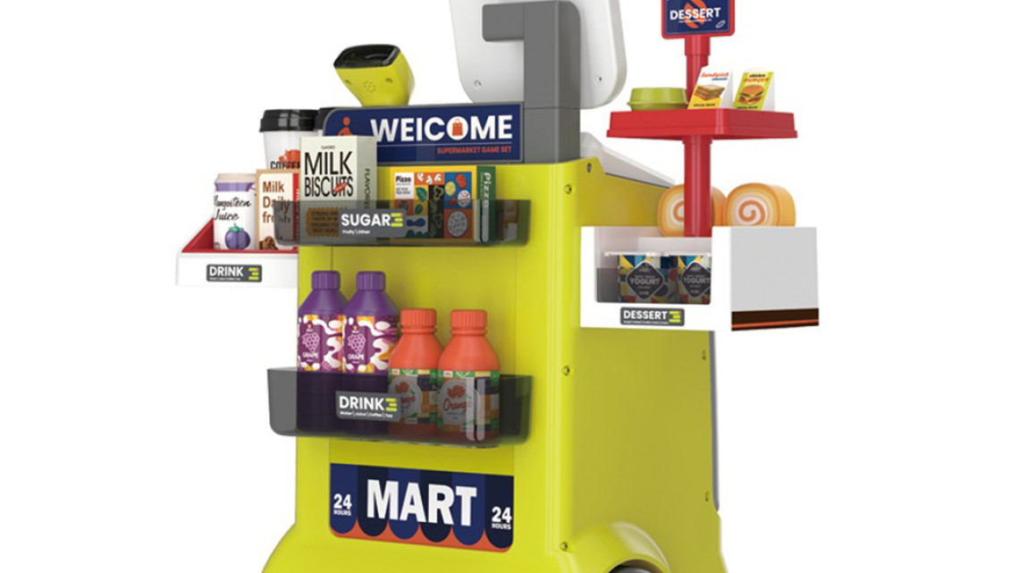 Timeless Tools Játék mobil szupermarket, 48 részes