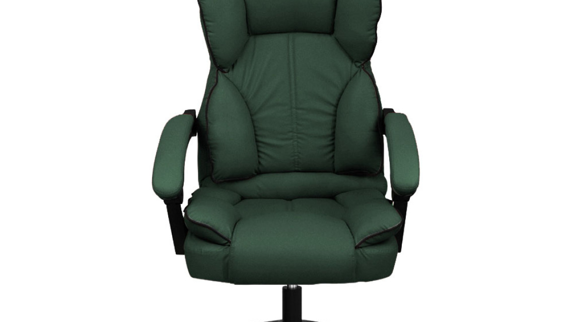 Timeless Tools Lux főnöki forgószék sötét zöld