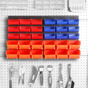 Timeless Tools Fali csavar és szerszám rendező 2 típusban - 30 darabos