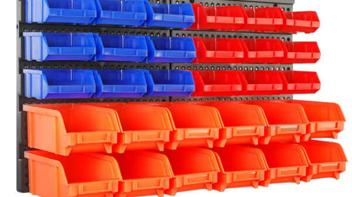 Timeless Tools Fali csavar és szerszám rendező 2 típusban - 30 darabos