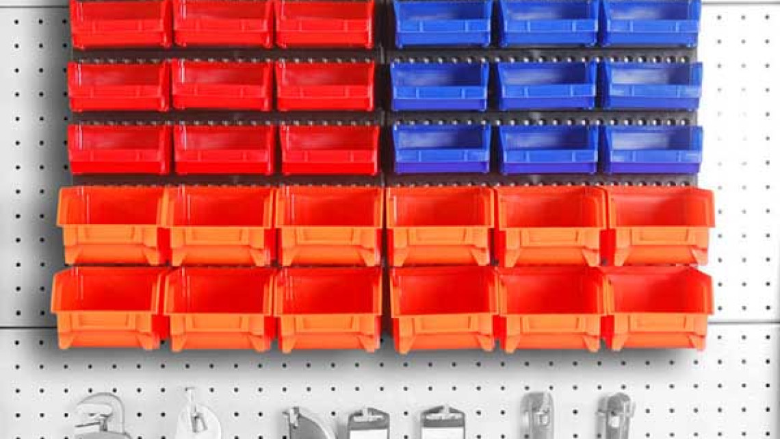 Timeless Tools Fali csavar és szerszám rendező 2 típusban - 30 darabos