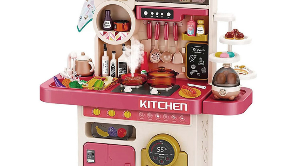 Timeless Tools Játékkonyha 89 részes, vízadagolós