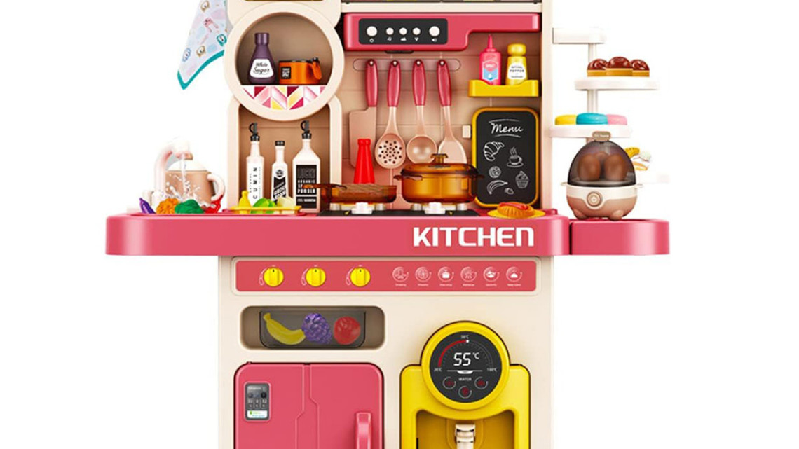 Timeless Tools Játékkonyha 89 részes, vízadagolós