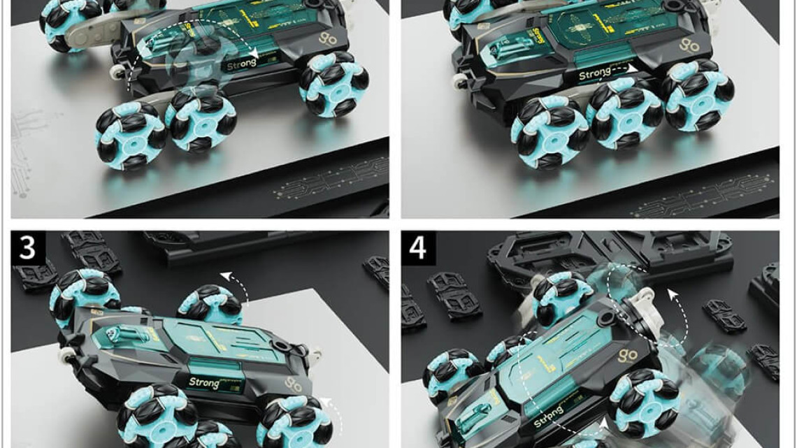 Timeless Tools Távírányítós 6 kerekű autó