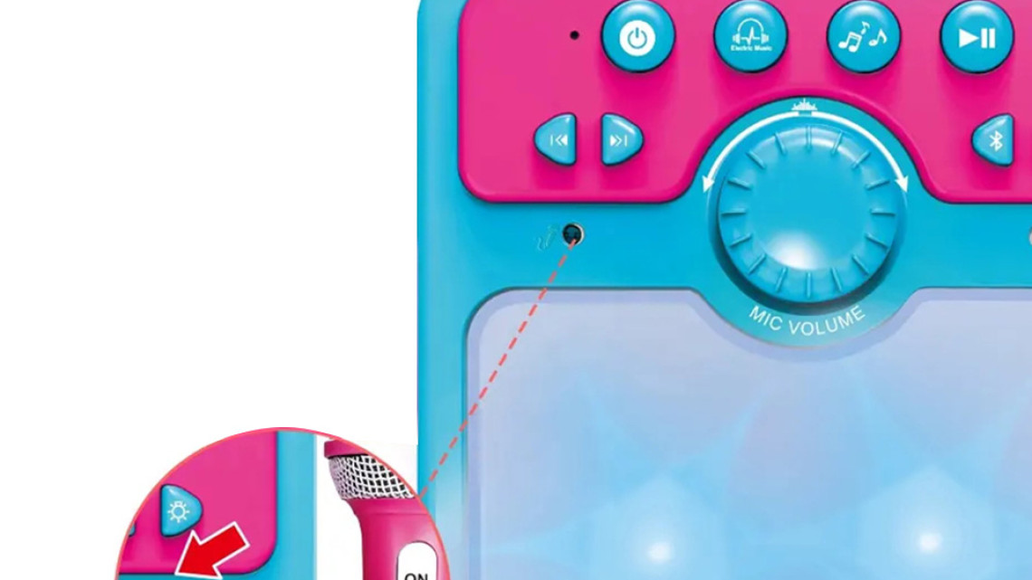 Timeless Tools Játék karaoke szett 2 mikrofonnal