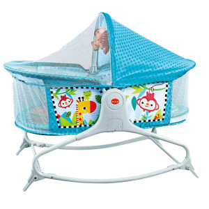 Timeless Tools Babaágy, zenélő, vibráló funkcióval, kék