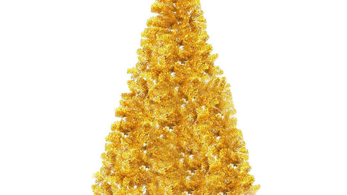 Timeless Tools Arany műfenyő, 210cm 1000ág