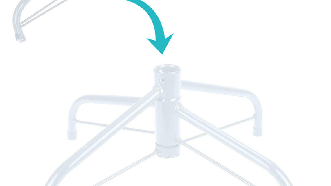 Timeless Tools Piros műfenyő, 120cm 230ág